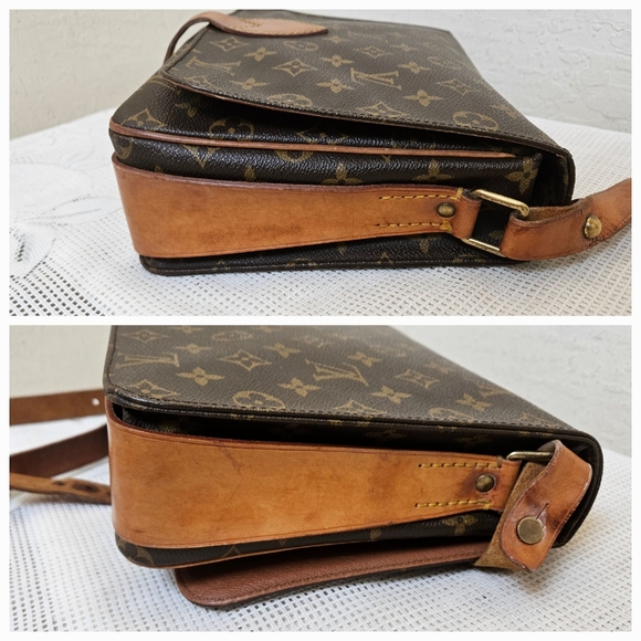 AUTHENTIC LOUIS VUITTON Cartouchiere GM Monogram Shoulder Bag - Picture 7 of 16